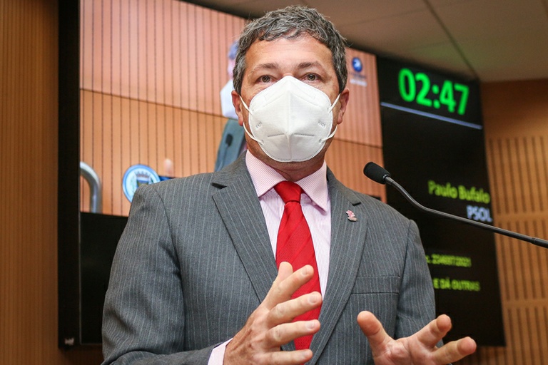 Paulo Bufalo apresenta projeto de lei para obrigar apresentação de comprovante de vacinação contra covid-19 em estabelecimentos de uso coletivo