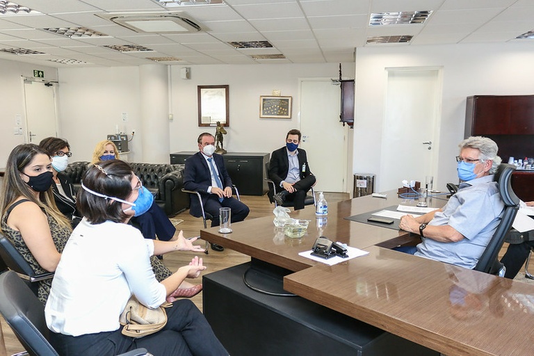 Presidente da Câmara recebe procuradores municipais de Campinas
