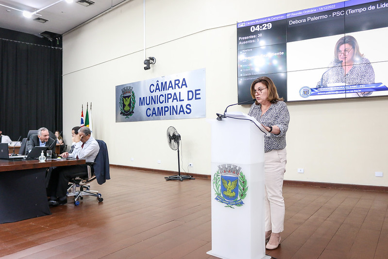 Debora Palermo faz balanço da gestão frente à Câmara: foco em Legislativo com mais independência, credibilidade, transparência e próximo da população