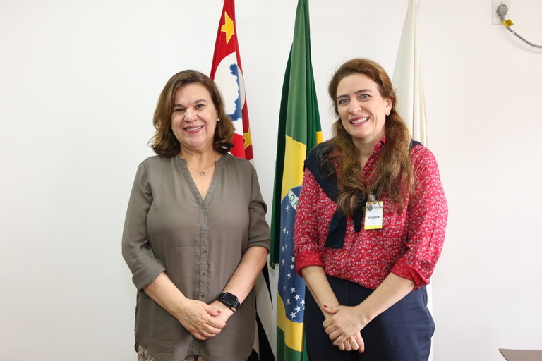 Débora Palermo recebe presidente da OAB Campinas