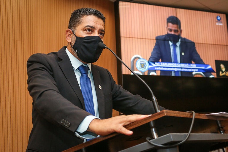 Carlinhos Camelô demanda regularização de disponibilidade de testes de Covid para usuários e servidores da Saúde Pública