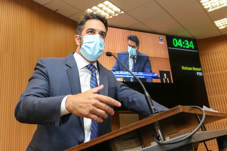 Hossri protocola projeto que cria o Dia Cláudia Bernardes Santos de enfrentamento à violência doméstica e familiar contra a mulher