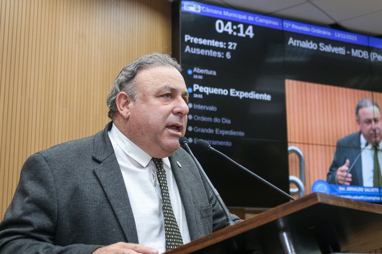 Arnaldo Salvetti prioriza Saúde, Cultura e Serviços Públicos por meio das Emendas Impositivas para o orçamento de 2024