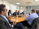 Luiz Rossini e Cecílio Santos vão até a Artesp discutir implantação de marginais na Rodovia Santos Dumont