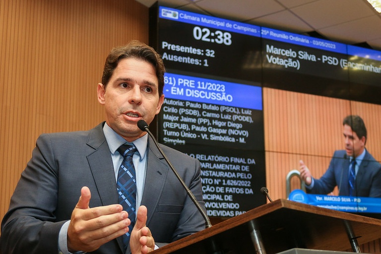Marcelo Silva protocola Projeto de Lei que cria multas e sanções administrativas a quem praticar invasões contra propriedades públicas ou privadas de Campinas