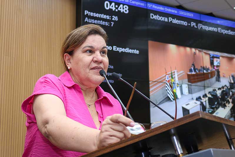 Debora Palermo homenageia empresário diretor de sindicato e de lar assistencial