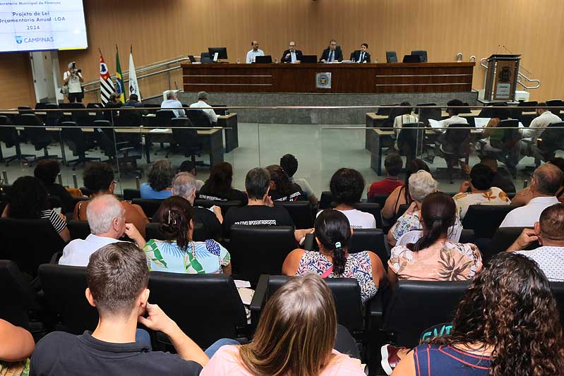 Lei do Orçamento para 2024 é amplamente debatida em Audiência Pública com mais de três horas de duração