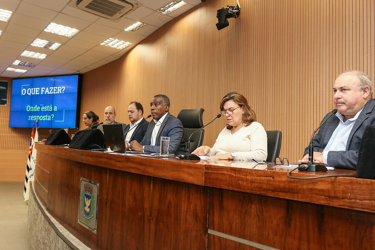 Comissão da Segurança Pública recebe deputado Capitão Telhada para debater a segurança nas escolas