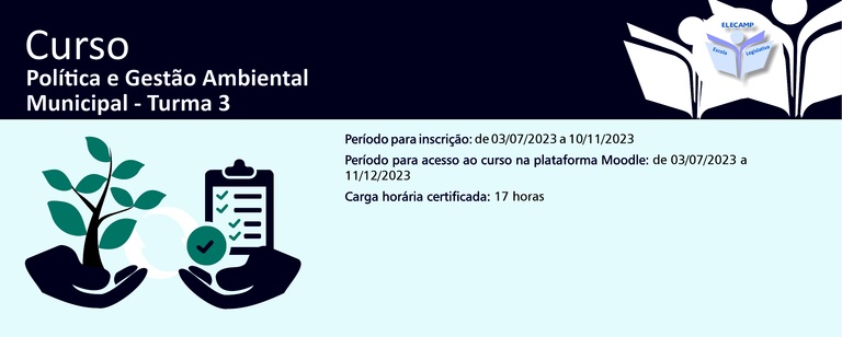 Elecamp promove curso de capacitação para servidores sobre Política e Gestão Ambiental do Município