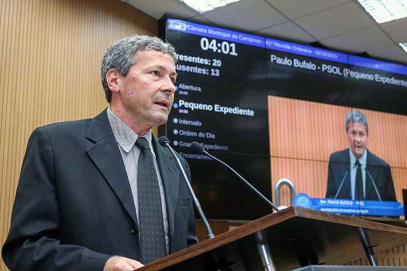 Paulo Bufalo protocola Projeto de Lei que determina a publicação em Diário Oficial dos termos de recebimento de obras e serviços