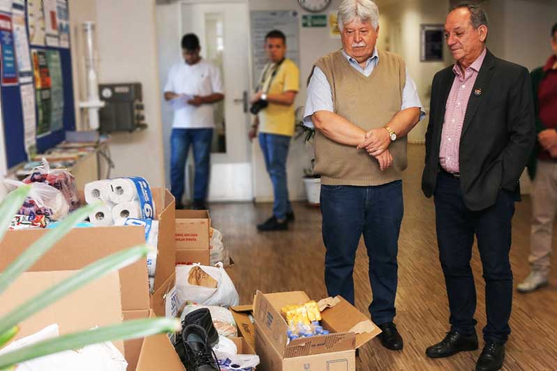 Câmara entrega as doações recolhidas para a campanha SOS Rio Grande do Sul