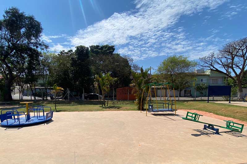 Parque da Lagoa recebe parque inclusivo para crianças portadoras de deficiência e Carmo Luiz celebra resultado de Indicação