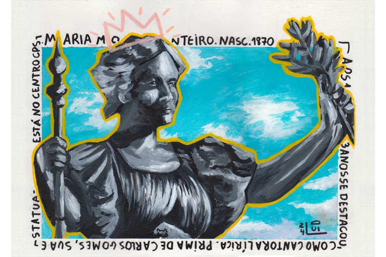 Voo e Voz - A vida de Maria Monteiro