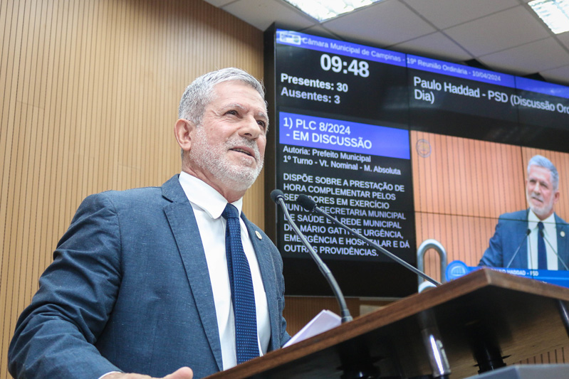 Destaques nas Emendas Impositivas de Paulo Haddad incluem valores para equipamento de detecção de câncer de bexiga e recursos para Banco de Ração e Utensílios      