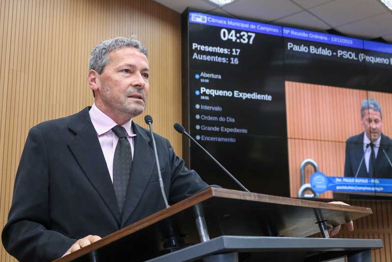 Paulo Bufalo protocola Projeto de Lei que cria em Campinas o conceito “Cidade Esponja”, para controle de enchentes e alagamentos
