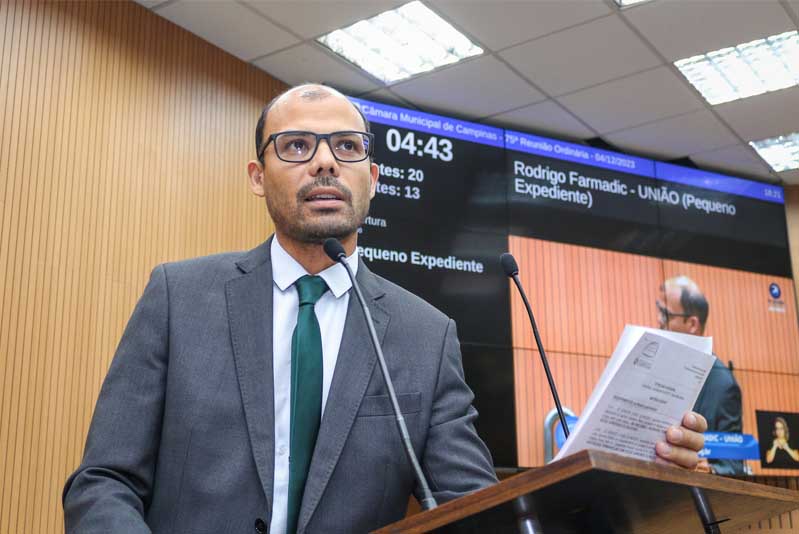 Rodrigo da Farmadic demanda criação de Hospital Veterinário de uso gratuito ao Poder Executivo