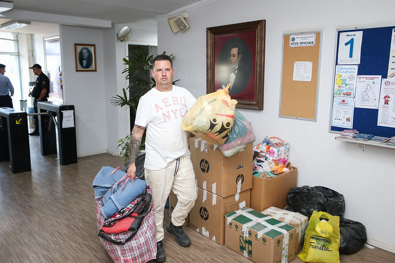 Câmara encaminha última remessa de doações para a Campanha do Agasalho: mais de oito toneladas de mantimentos foram arrecadados desde abril