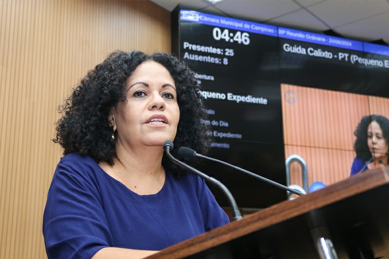 Guida Calixto requer informações do prefeito sobre o consórcio para troca de lâmpadas na cidade de Campinas