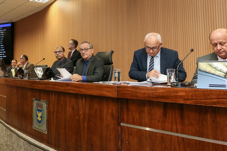 Mesa da Câmara homenageia a contabilista Aparecida Ramacciato Massarotti