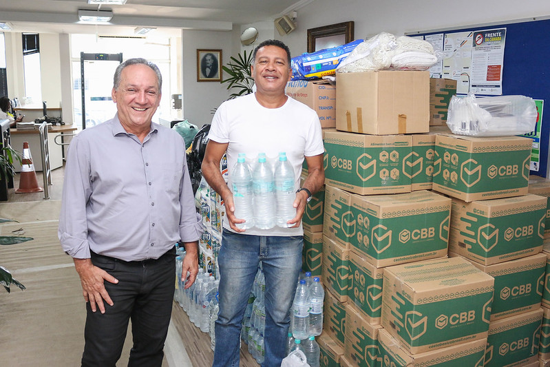 Mais de duas toneladas: Câmara encaminha primeira remessa de donativos às vítimas das chuvas no Rio Grande do Sul