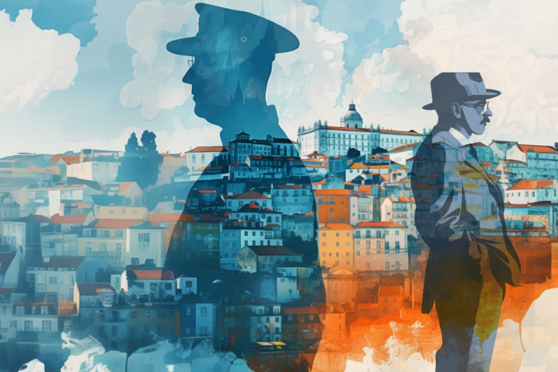 Cine Câmara retorna com exibição e debate de dois curtas-metragens sobre Fernando Pessoa e a ditadura de Salazar