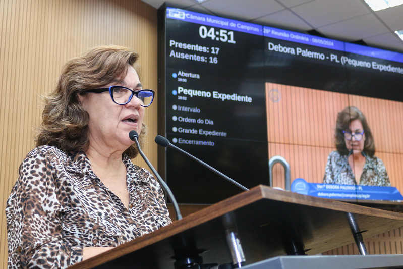 Debora Palermo protocola Projeto de Lei que cria o Cadastro Único das Pessoas com Deficiência no Município de Campinas