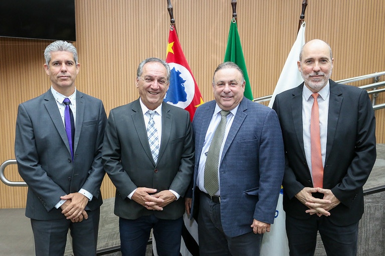 Eduardo Magoga, Luiz Rossini,  Arnaldo Salvetti e Paulo Gaspar representam a Câmara na Comissão Preparatória da 6º Conferência Municipal de Campinas