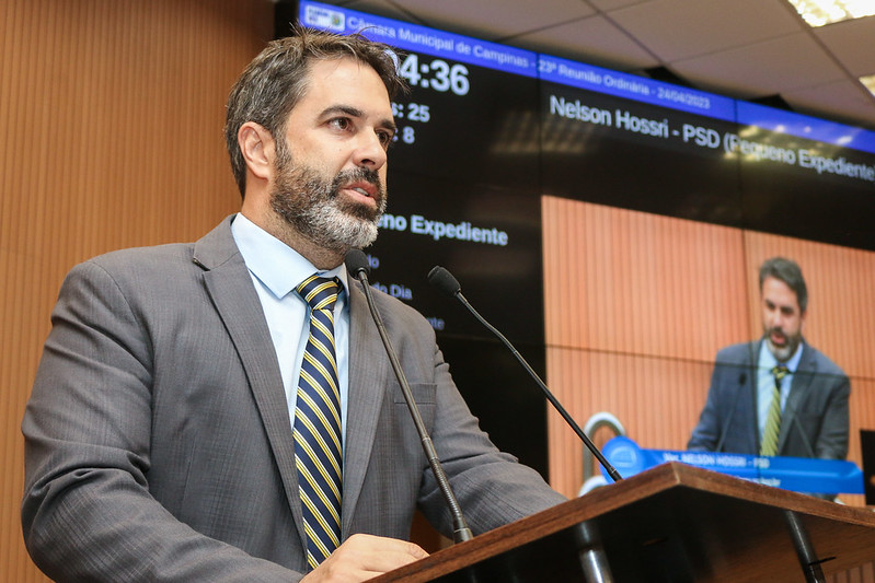 Nelson Hossri protocola projeto que cria semana de combate ao bullying escolar