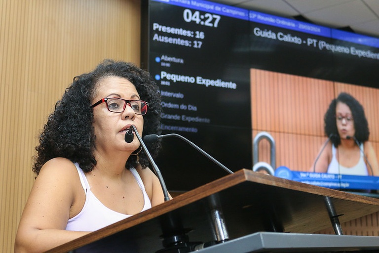 Contra a fome: Guida Calixto protocola Projeto de Lei para criar Programa Municipal de Cozinhas Solidárias