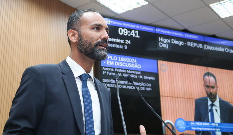 Higor Diego requer informações sobre valores gastos em sites de apostas por usuários do Renda Campinas
