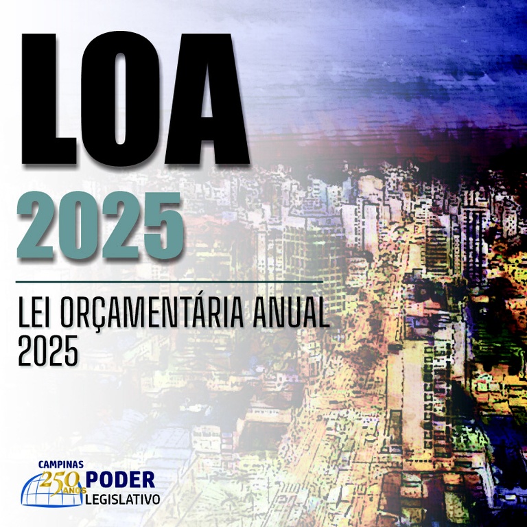 Na noite de 8 de novembro, Câmara promove Audiência Pública para debater Projeto de Lei que estabelece Orçamento no valor de R$ 10,8 bilhões para Campinas em 2025