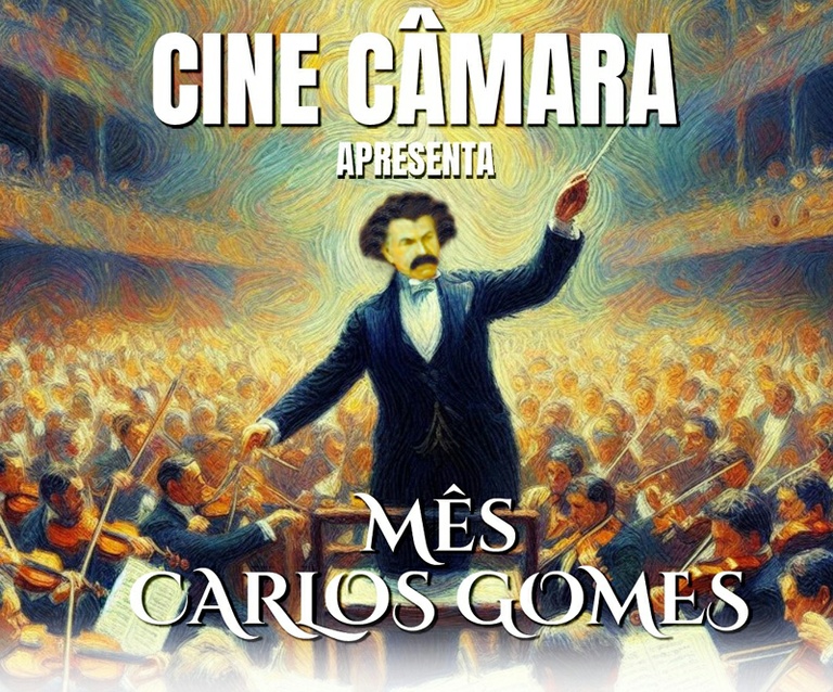 Cine Câmara de setembro integra programação do Mês Carlos Gomes 