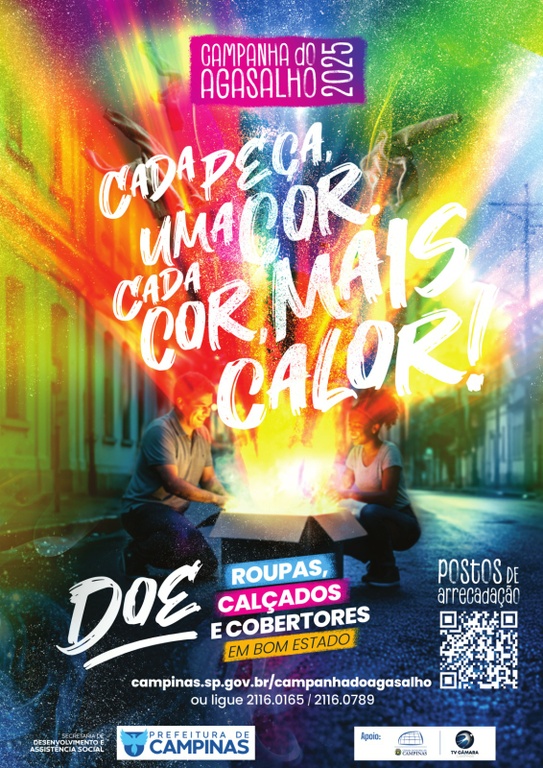 Câmara integra Campanha do Agasalho 2025; doações podem ser entregues no prédio do Legislativo