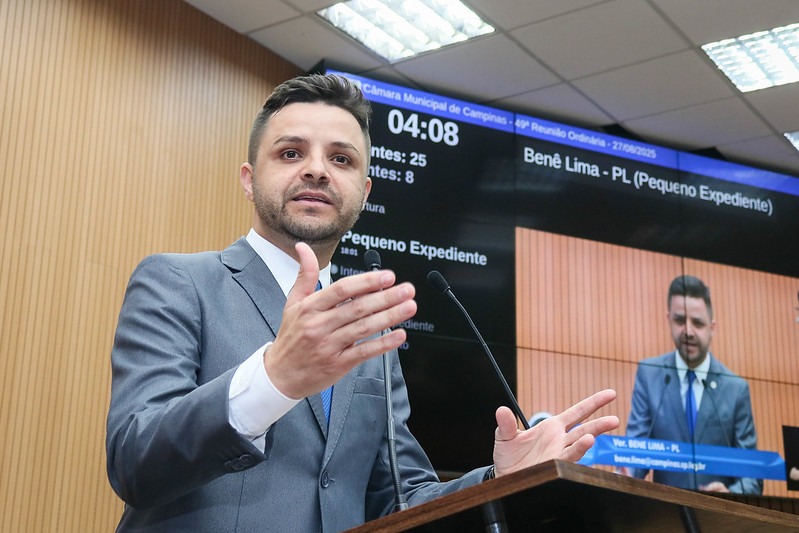 Bene Lima protocola projeto que regulamenta serviço de mototáxi em Campinas