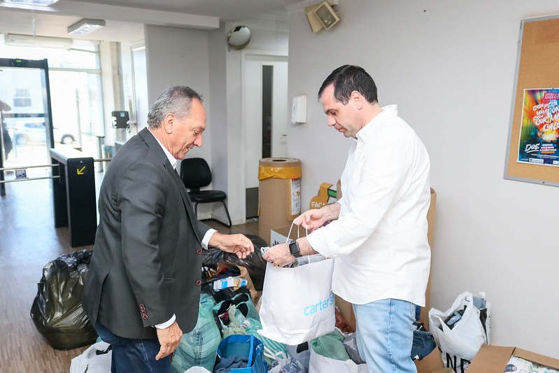 Câmara encerra participação na Campanha do Agasalho 2025 com mais de 300 quilos de roupas arrecadadas