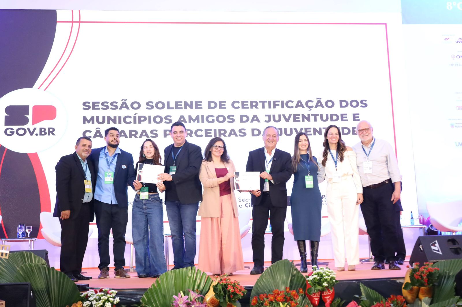 Câmara recebe pela segunda vez o prêmio ‘Parceira da Juventude’ por ações de formação política de jovens