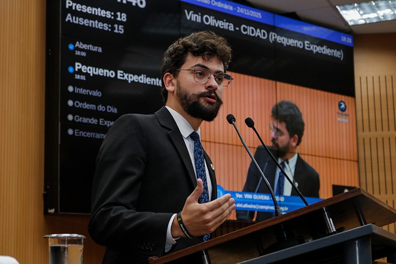 PL protocolado por Vini Oliveira cria aplicativo gratuito para incentivar uso consciente de telas 