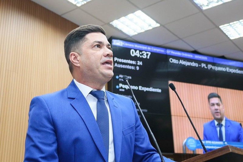 Projeto de Otto Alejandro cria o Programa Municipal de Conscientização e Prevenção da Diabetes na rede pública de ensino