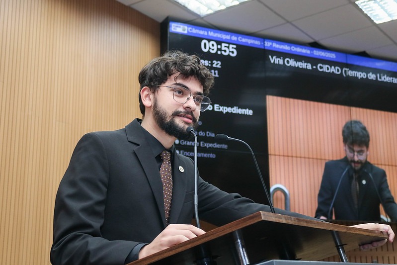Projeto de Lei de Vini Oliveira propõe meia-entrada para doadores de sangue e medula óssea em Campinas