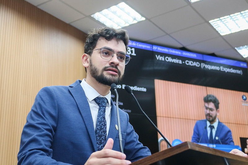 Vini Oliveira propõe certificação para escolas que atuarem na prevenção ao abuso sexual infantil em Campinas
