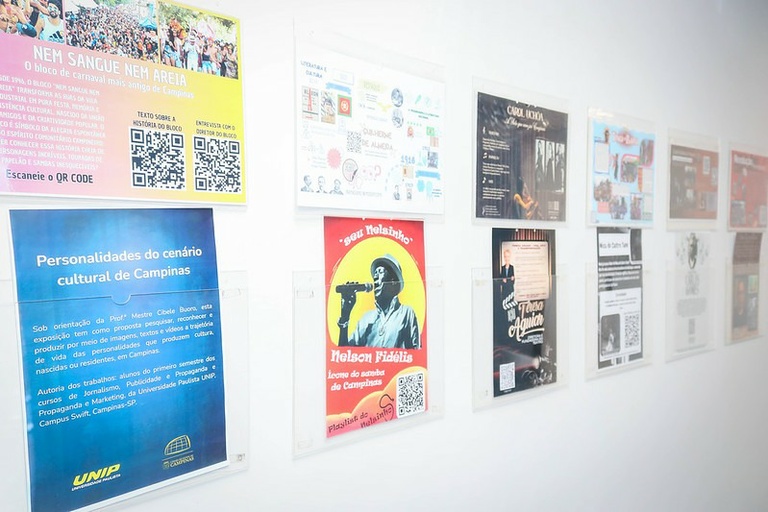 Câmara sedia exposição interativa que resgata a trajetória das personalidades da cultura de Campinas