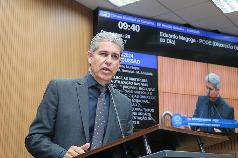 Eduardo Magoga protocola projeto para garantir ampla divulgação sobre a Neurofibromatose na rede pública de saúde de Campinas