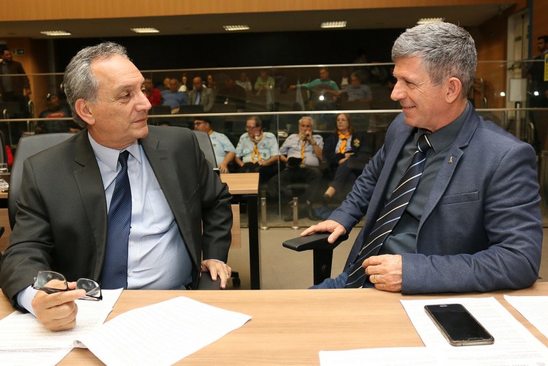 Luiz Rossini e Paulo Haddad entregam Diploma Ana Nery a profissionais da área da saúde
