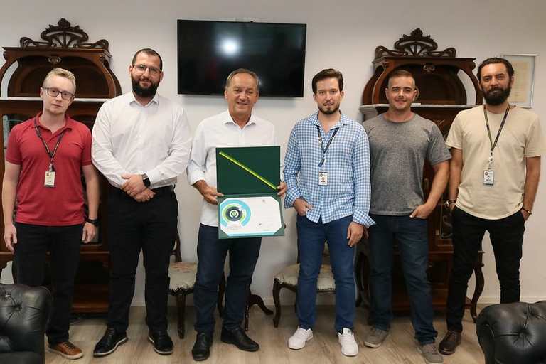 Câmara recebe o Diploma de Indicação ao Prêmio Transparência e Fiscalização Pública de 2024