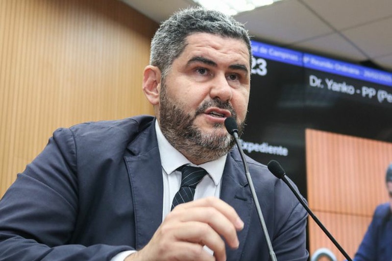 Dr. Yanko protocola Projeto de Lei que institui treinos semanais de condicionamento físico para guardas municipais
