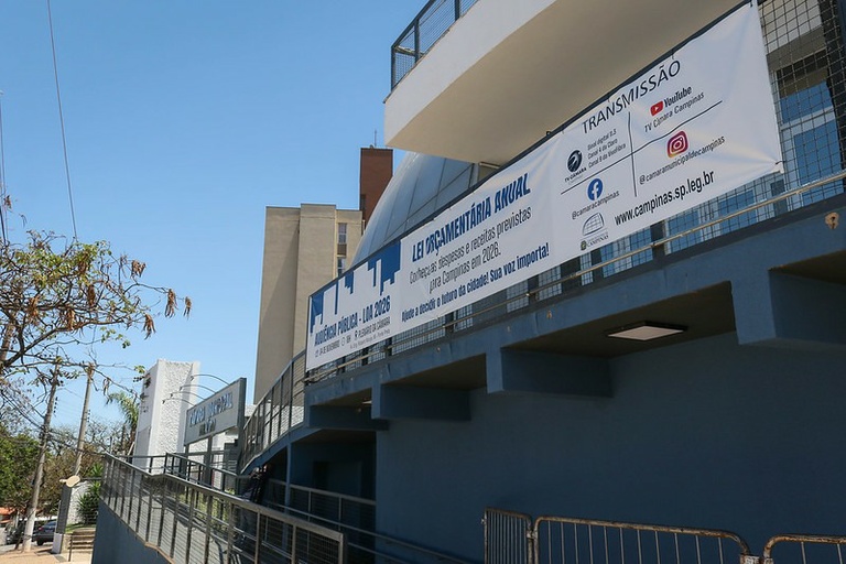 Câmara realiza Audiência Pública na terça-feira (4) para discutir o Orçamento de Campinas para 2026