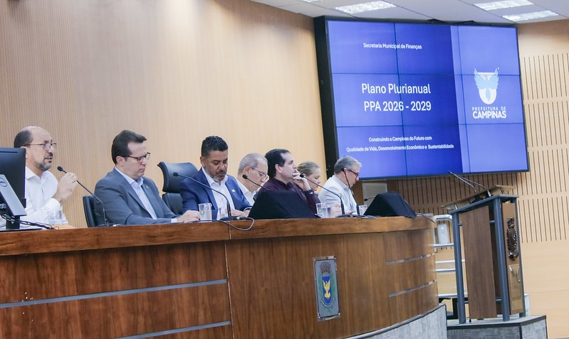 Comissão de Finanças e Orçamento debate por mais de duas horas o Plano Plurianual 2026-2029 de Campinas  