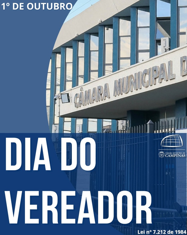 Dia do Vereador é comemorado em 1º de outubro