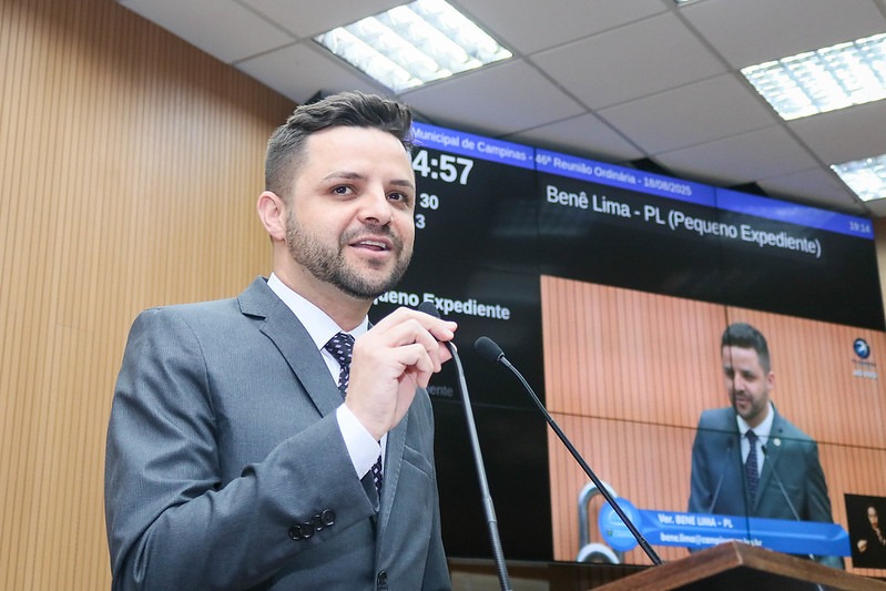 Projeto de Bene Lima inclui concessionárias de telecomunicações no manejo de cabos em postes de Campinas