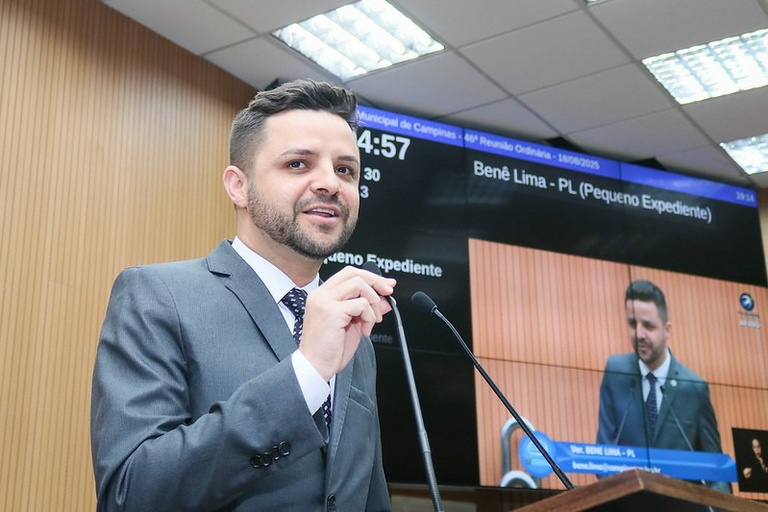 Projeto de Bene Lima inclui concessionárias de telecomunicações no manejo de cabos em postes de Campinas